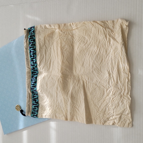 Tory Burch Canvas Drawstring Dust Bag - Picture 1 of 5